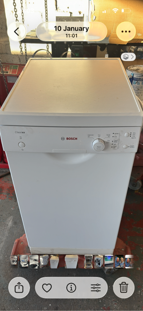 Bosch dishwasher 