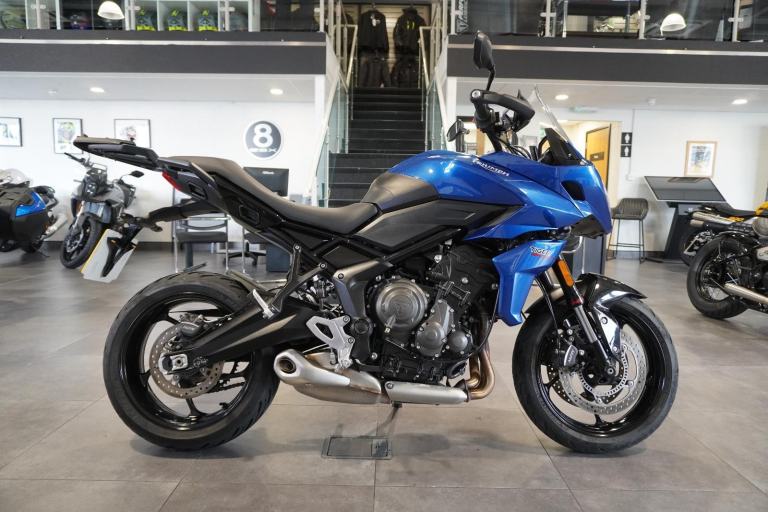 Triumph Tiger Sport 660, Blue with just 9719miles Only £4995. 