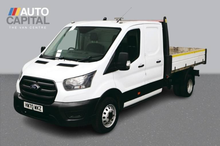 2021 Ford Transit 2.0 350 EcoBlue Leader Double Cab RWD 130 BHP L3 Tipper Euro 6 ULEZ Complia Tip...
