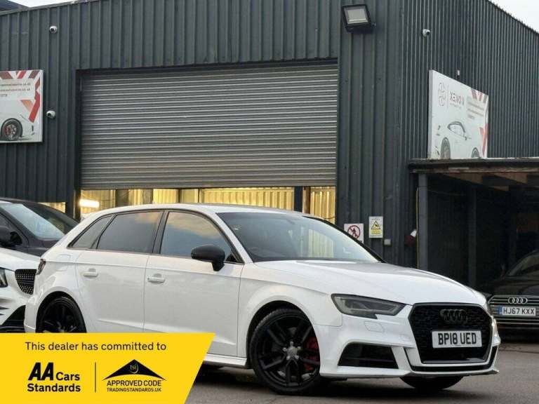 2018 Audi S3 2.0 TFSI Sportback 5dr Petrol S Tronic quattro Euro 6 (s/s) (310 ps) Hatchback Petro...