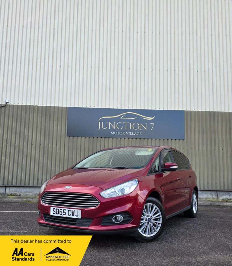 2015 Ford S-Max 2.0 TDCi Zetec Euro 6 (s/s) 5dr MPV Diesel Manual