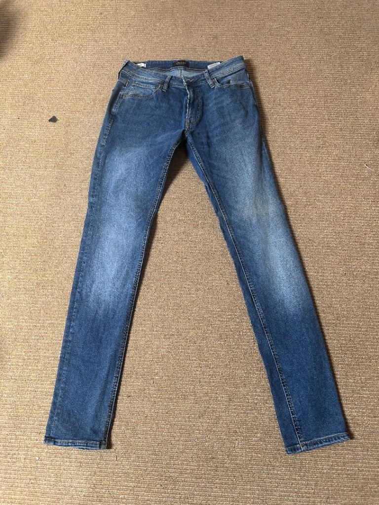 SKINNY/LIAM Men's Blue Jeans - Waist 32, Leg 34