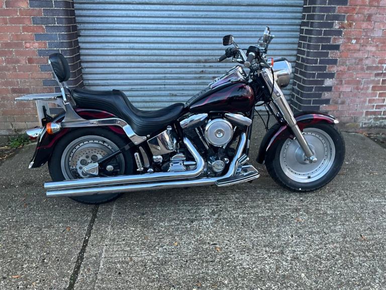 1991 HARLEY DAVIDSON EVO FAT BOY - GHOST FLAMES