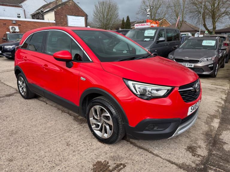 2018 Vauxhall Crossland X 1.6 Turbo D ecoTec Tech Line Nav 5dr [Start Stop] HATCHBACK DIESEL Manual