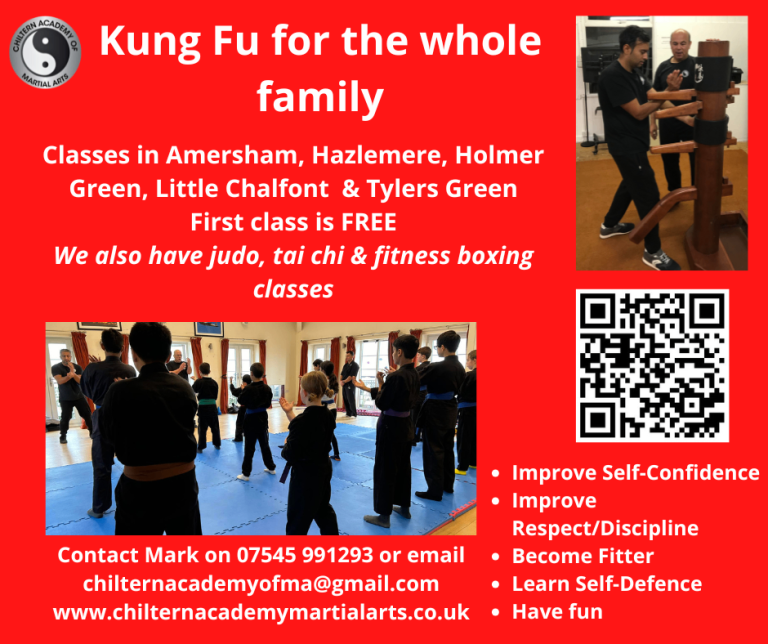 Kung Fu Classes - Amersham, Hazlemere, Holmer Green & Little Chalfont