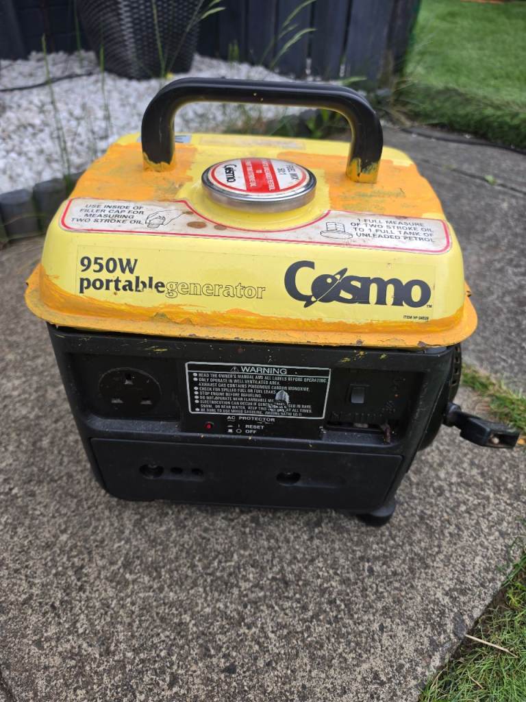 Petrol 950w portable generator 