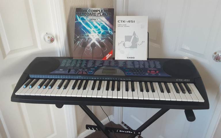 image for Casio Keyboard and Stand 