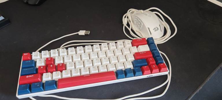 Gaming mouse and keyboard, working perfectly 
