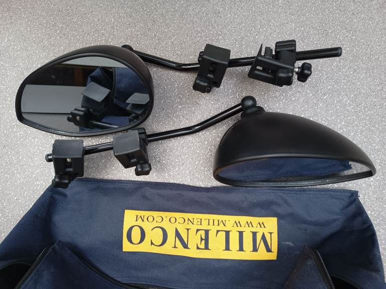 Milenco Towing Mirrors for sale £25 Collection only.