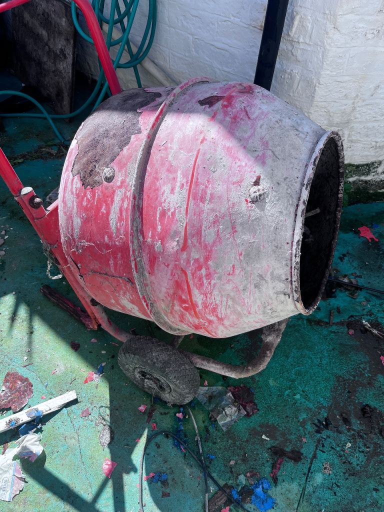 Electric Cement/Concrete Mixer 240V