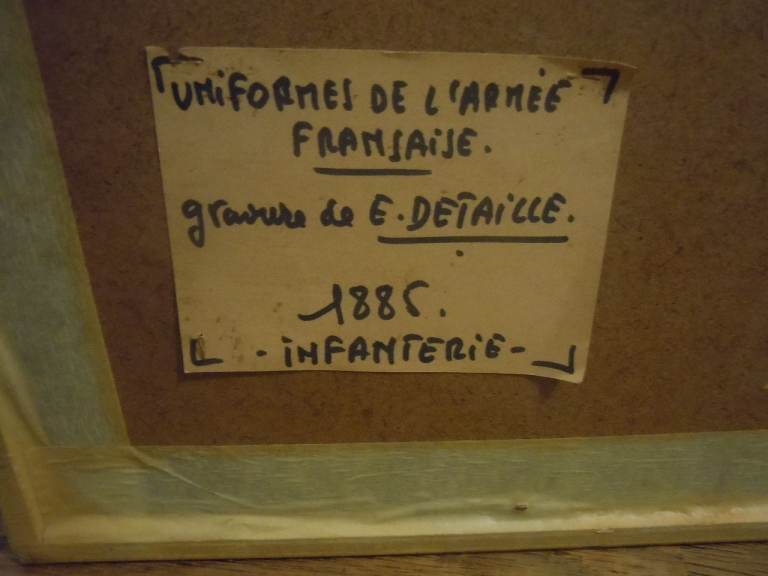 Antique Military Army Tuba Musician Print