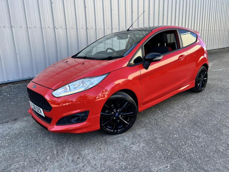 2016 Ford Fiesta 1.0 EcoBoost 140 Zetec S Red 3dr HATCHBACK PETROL Manual