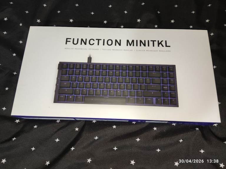 NZXT FUNCTION MINI TKL RGB Gateron Red Linear Modular Mechanical Gaming Keyboard (Black)