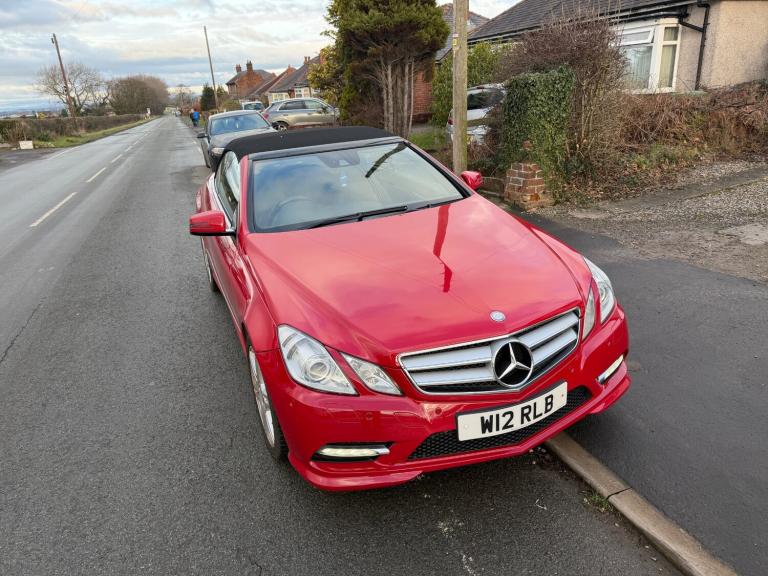 2012 Mercedes-Benz E Class E250 CDI BlueEFFICIENCY Sport 2dr Tip Auto CONVERTIBLE Diesel Automatic