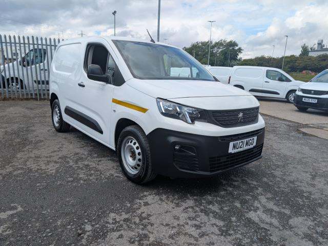 2021 Peugeot Partner 1000 1.5 BlueHDi 100 Grip Van PANEL VAN DIESEL Manual