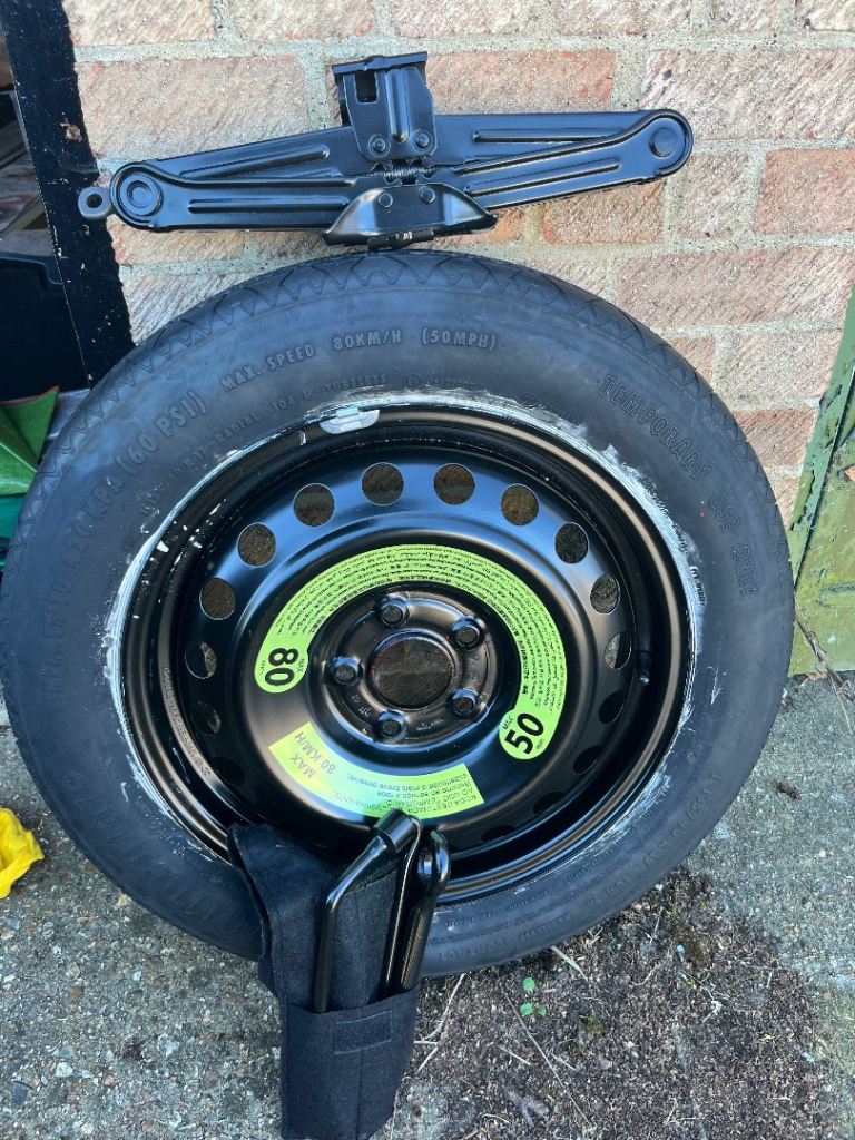 Space saver spare wheel
