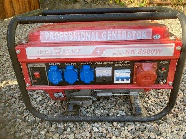 SWISS KRAFT SK 8500W Professional Generator - spares or repairs