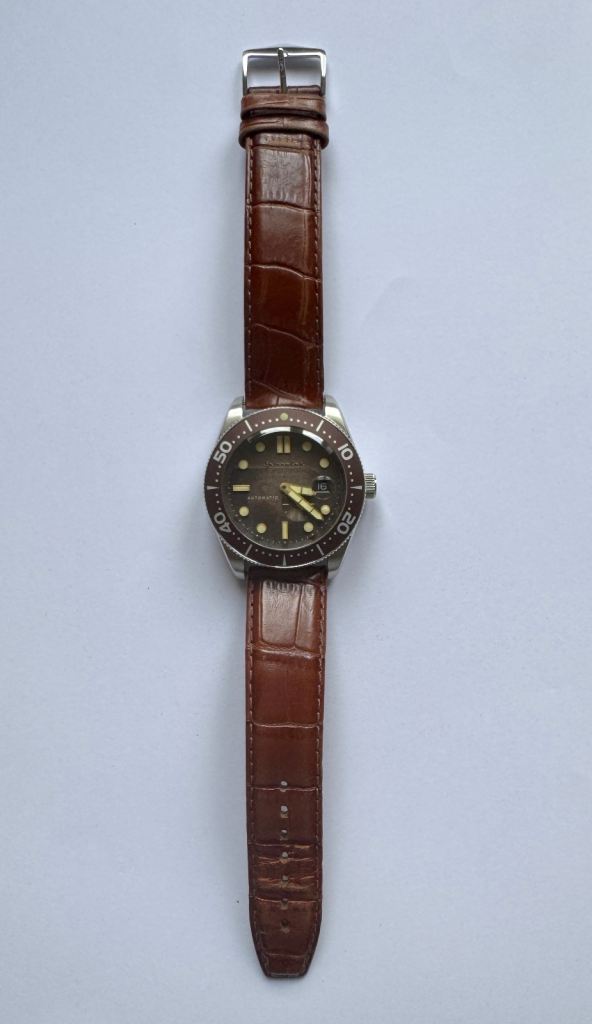 Lovely Spinnaker Croft Mid-Size 40mm brown/bronze automatic watch; SP-5058
