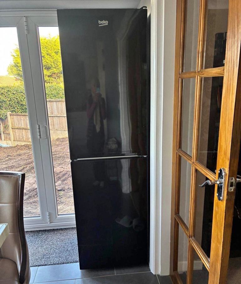 BEKO tall fridge freezer ‘delivery available 