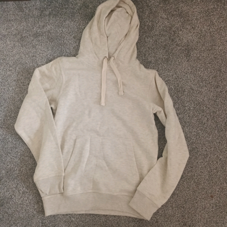 Unisex hoodie size S cream