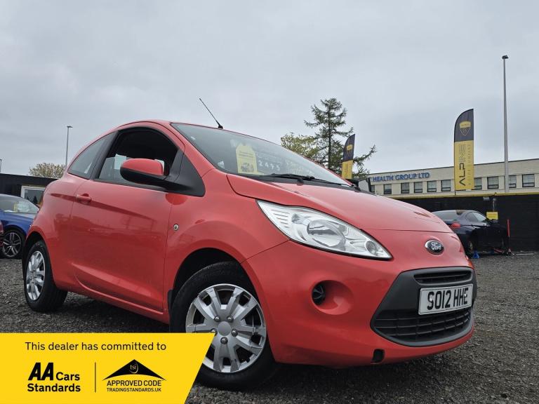 2012 Ford Ka 1.2 Edge 3dr [Start Stop] HATCHBACK Petrol Manual