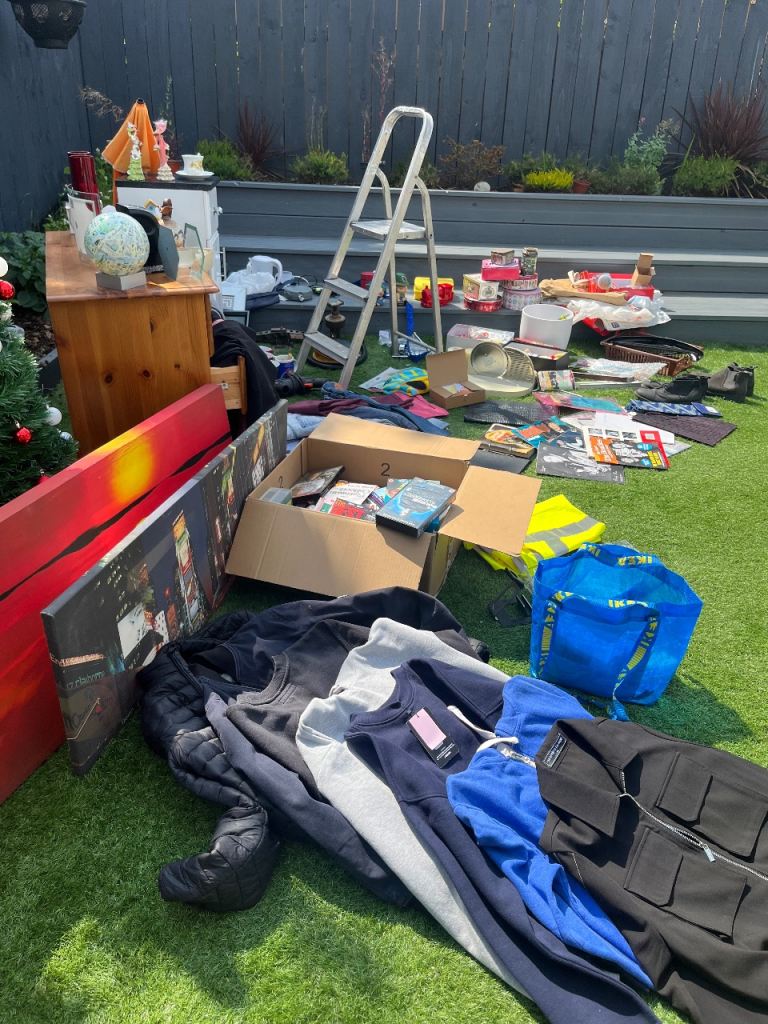 Car boot items Various Household Bits and Bobs - Fair Condition