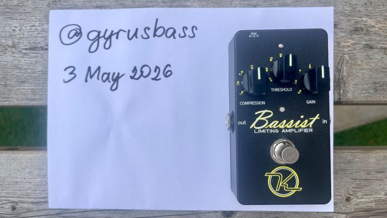Keeley Bassist Limiting Amplifier Bass Compressor - price lowered to £100