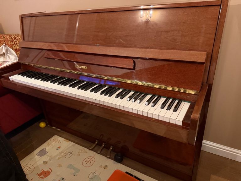 S. Schirmer Upright Piano – Good Condition, Great Sound