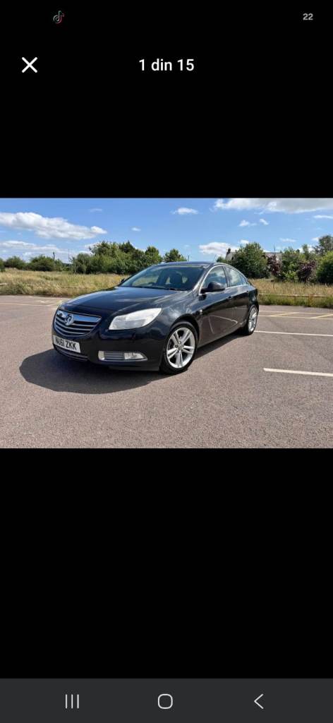 Vauxhall, INSIGNIA, Hatchback, 2012, Manual, 1956 (cc), 5 doors