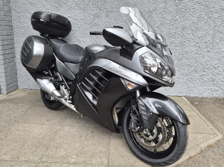 2018 Kawasaki GTR 1400, Full lugagge, touring bike