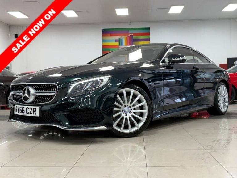 2016 S MERCEDES-BENZ S-CLASS 4.7 S500 V8 AMG LINE (PREMIUM) COUPE 2DR PETROL G-T