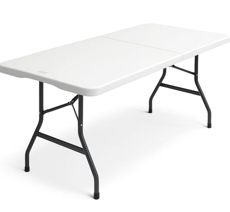 Foldable 6ft Heavy Duty Folding Catering Campin Table