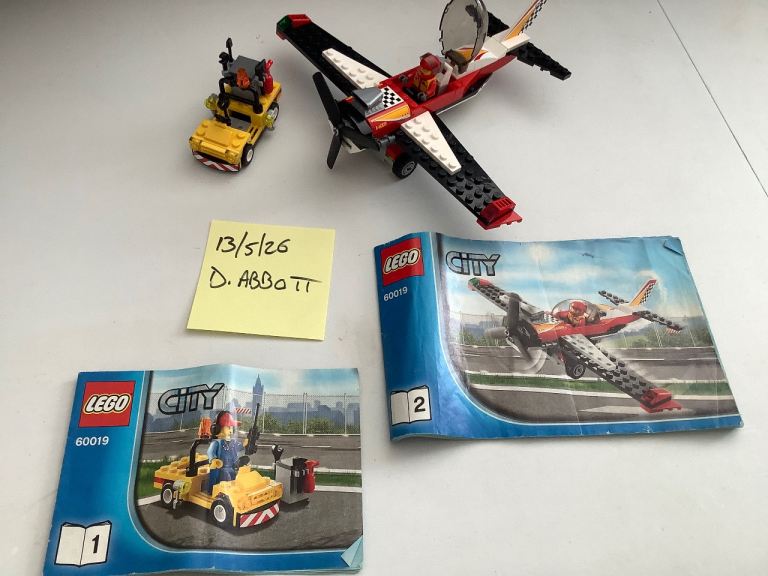 Lego 60019 stunt plane. 