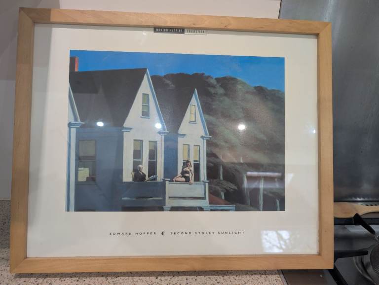 Pine framed print 