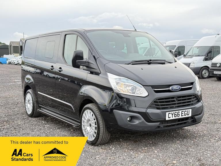 2016 Ford Transit Custom 2.2 TDCi 125ps Low Roof D/Cab Limited Van PANEL VAN DIESEL Manual