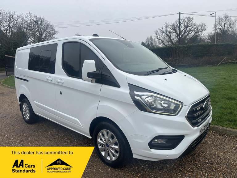 2020 Ford Transit Custom 2.0 300 EcoBlue Limited Crew Van L1 H1 Euro 6 (s/s) 5dr (6 Seat) PANEL V...