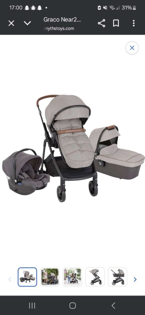 Travel systems pram 