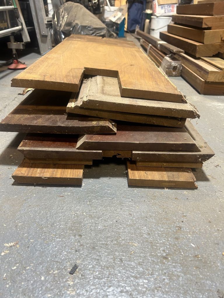 Reclaimed Mahogany - Various Sizes, no Good Condition