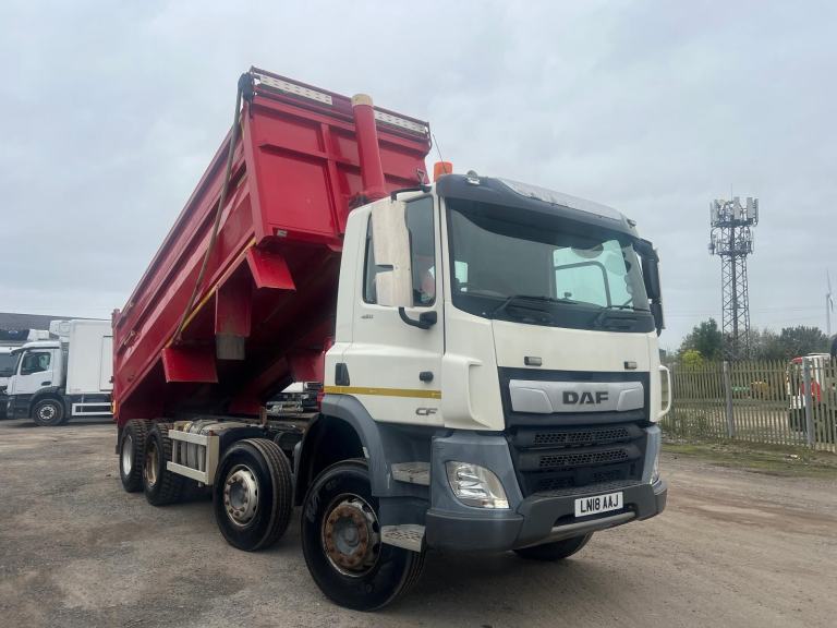 2018 DAF TRUCKS CF 450 8x4 THOMPSON STEEL TIPPER, 159,578 KM, MANUAL  8 SPEED 
