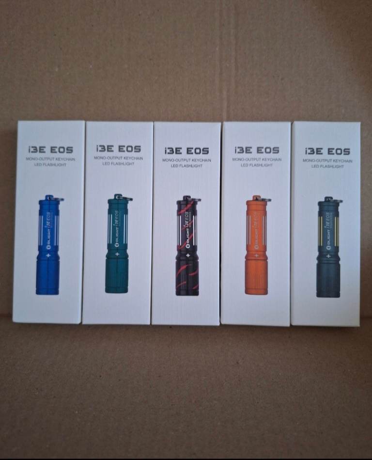Torch collection Olight and Klarus brand new in sealed packaging will post rare 