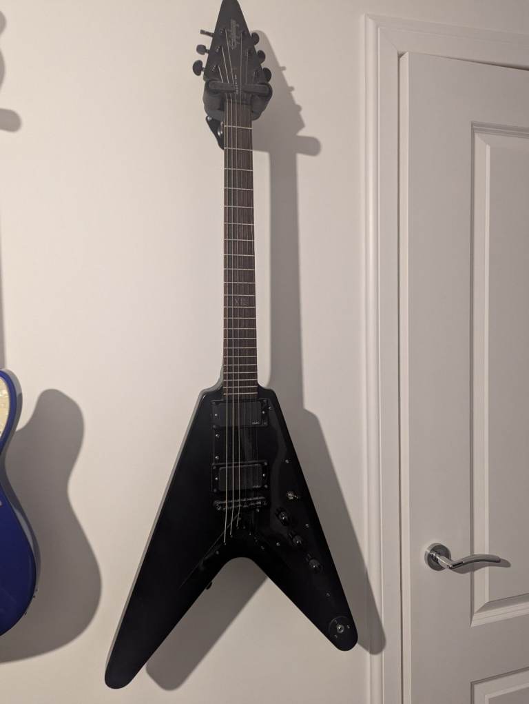 Epiphone Gothic Flying V Upgraded