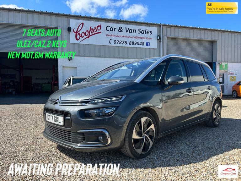 2017 Citroen Grand C4 Picasso 2.0 BlueHDi Flair 5dr EAT6 MPV Diesel Automatic