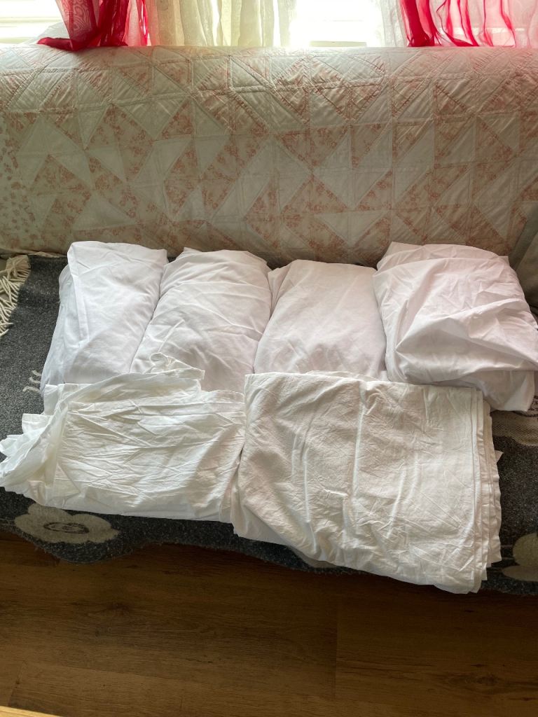 10 single sheets as new