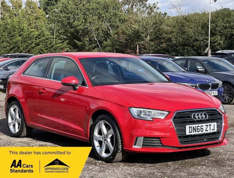 2016 Audi A3 1.4 TFSI CoD Sport Euro 6 (s/s) 3dr HATCHBACK Petrol Manual