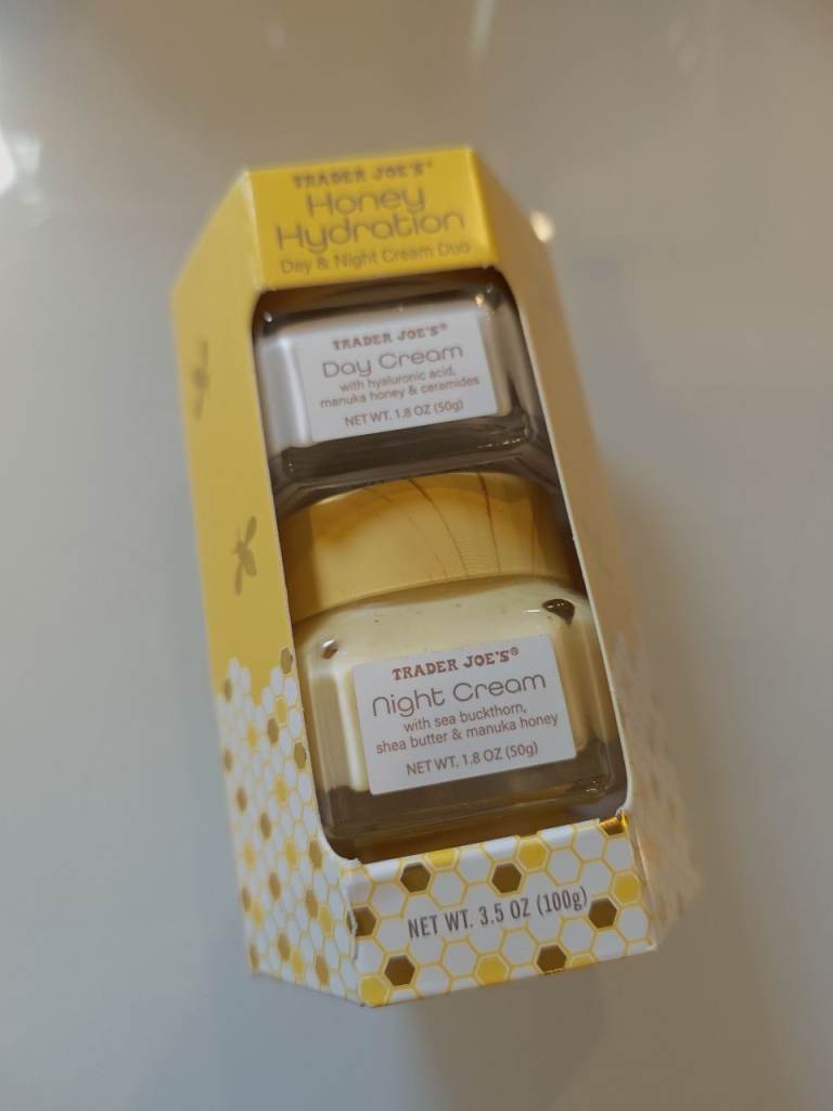Trader Joe's Honey Hydration Day & Night Cream Set
