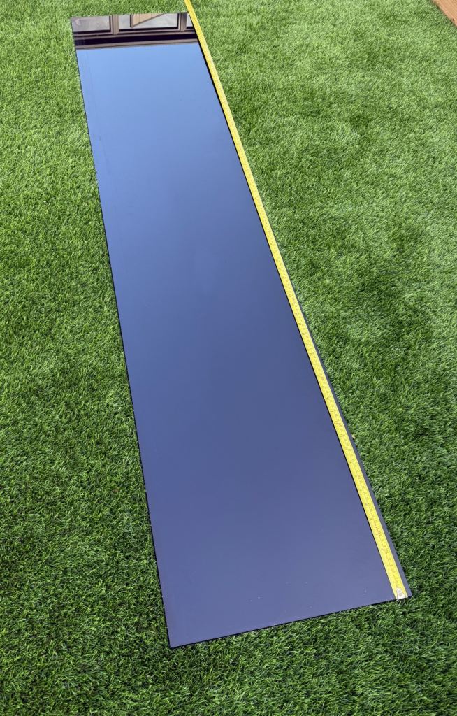 Ikea black gloss glass