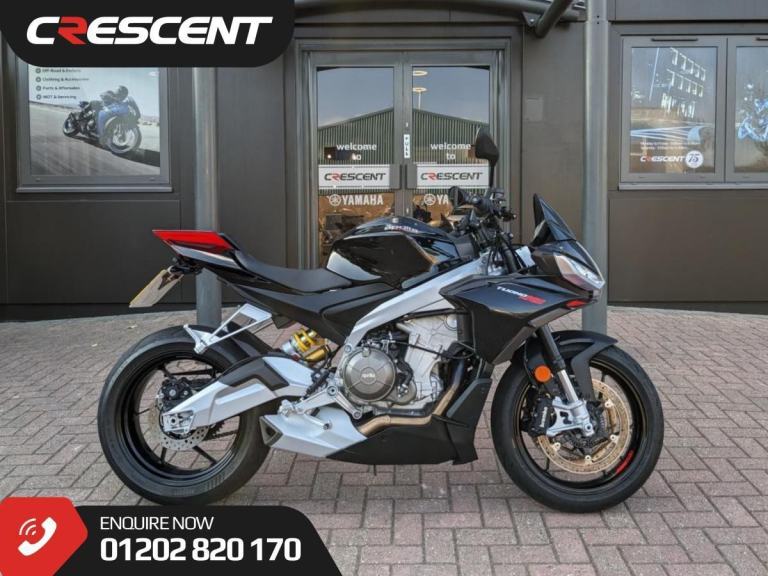 APRILIA TUONO 660 FACTORY 2022 - TAILTIDY- HEATED GRIPS- TWM LEVERS - 3 SERVICES