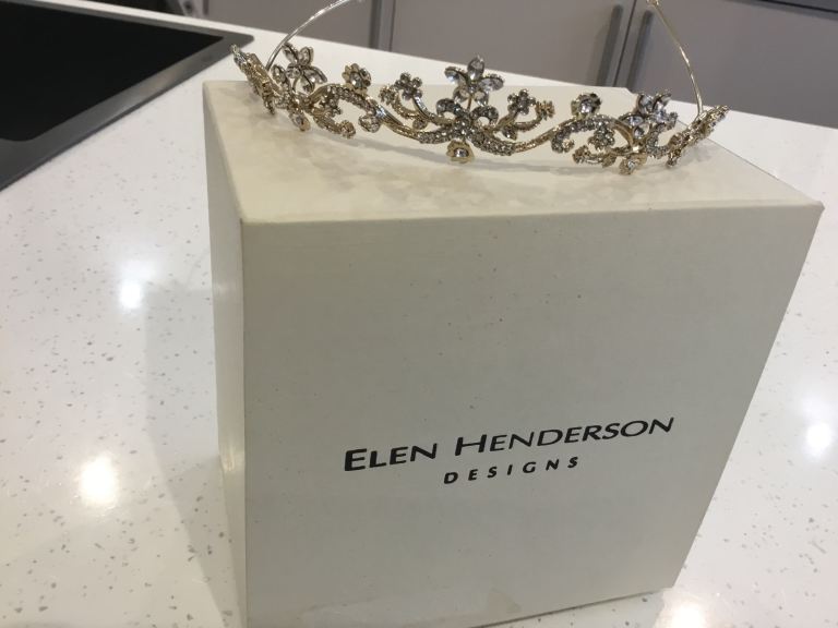 Stunning Wedding tiara Elen Henderson | in Cardiff | Gumtree