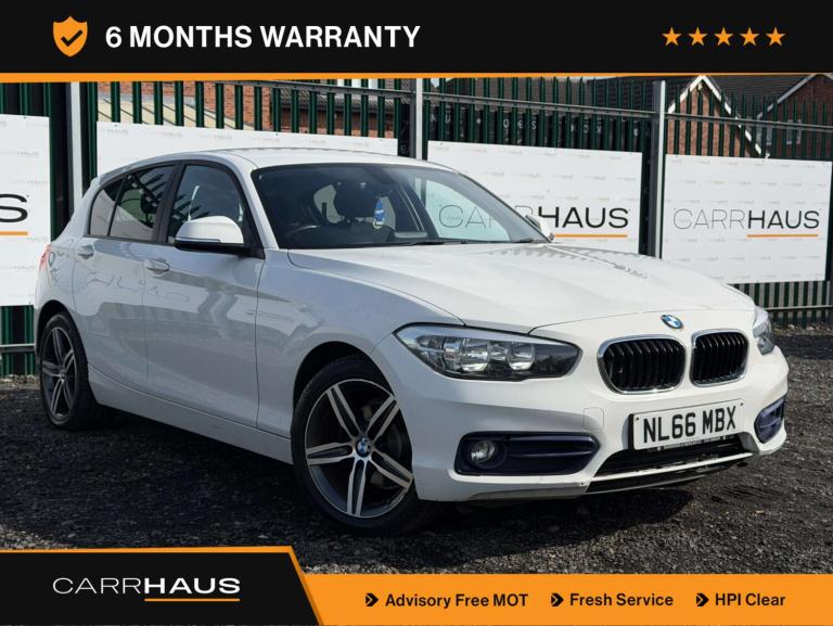 2016 BMW 1 Series 1.5 118i Sport 5dr Hatchback Petrol Manual