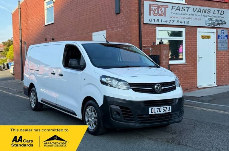 2020 Vauxhall Vivaro 2900 1.5d 100PS Dynamic H1 Van PANEL VAN DIESEL Manual